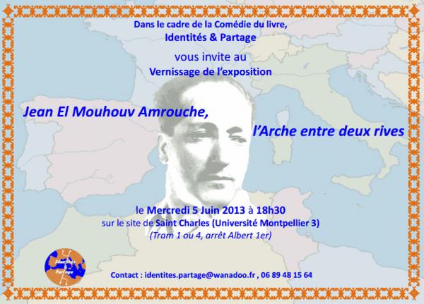 Exposition – Jean El Mouhouv Amrouche