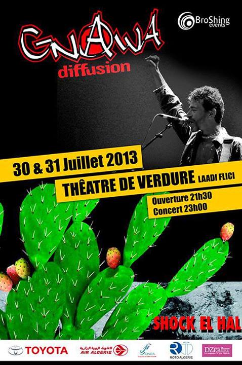 GNAWA DIFFUSION – Théâtre de Verdure – Alger