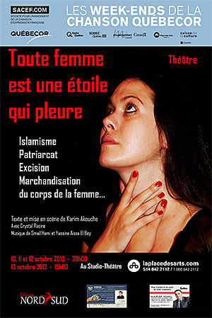 Théâtre – Toute femme est une étoile qui pleure