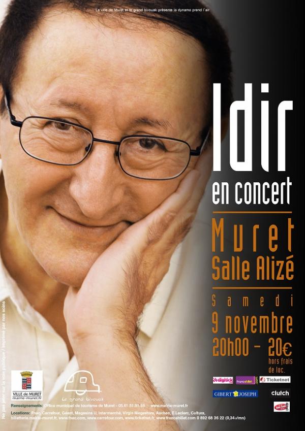 Idir à Muret (Haute-Garonne)