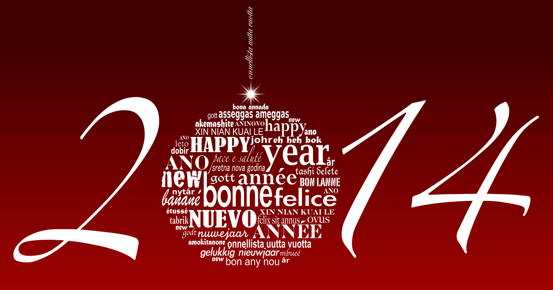 BONNE ET HEUREUSE ANNÉE 2014