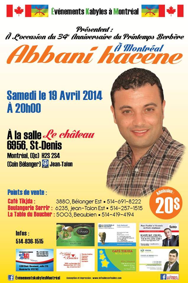 Abbani Hacène en Concert
