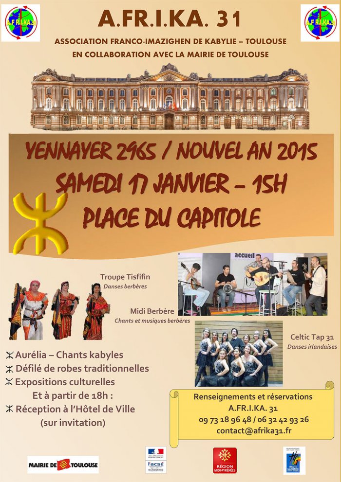 YENNAYER 2965 / Nouvel An 2015 Toulouse