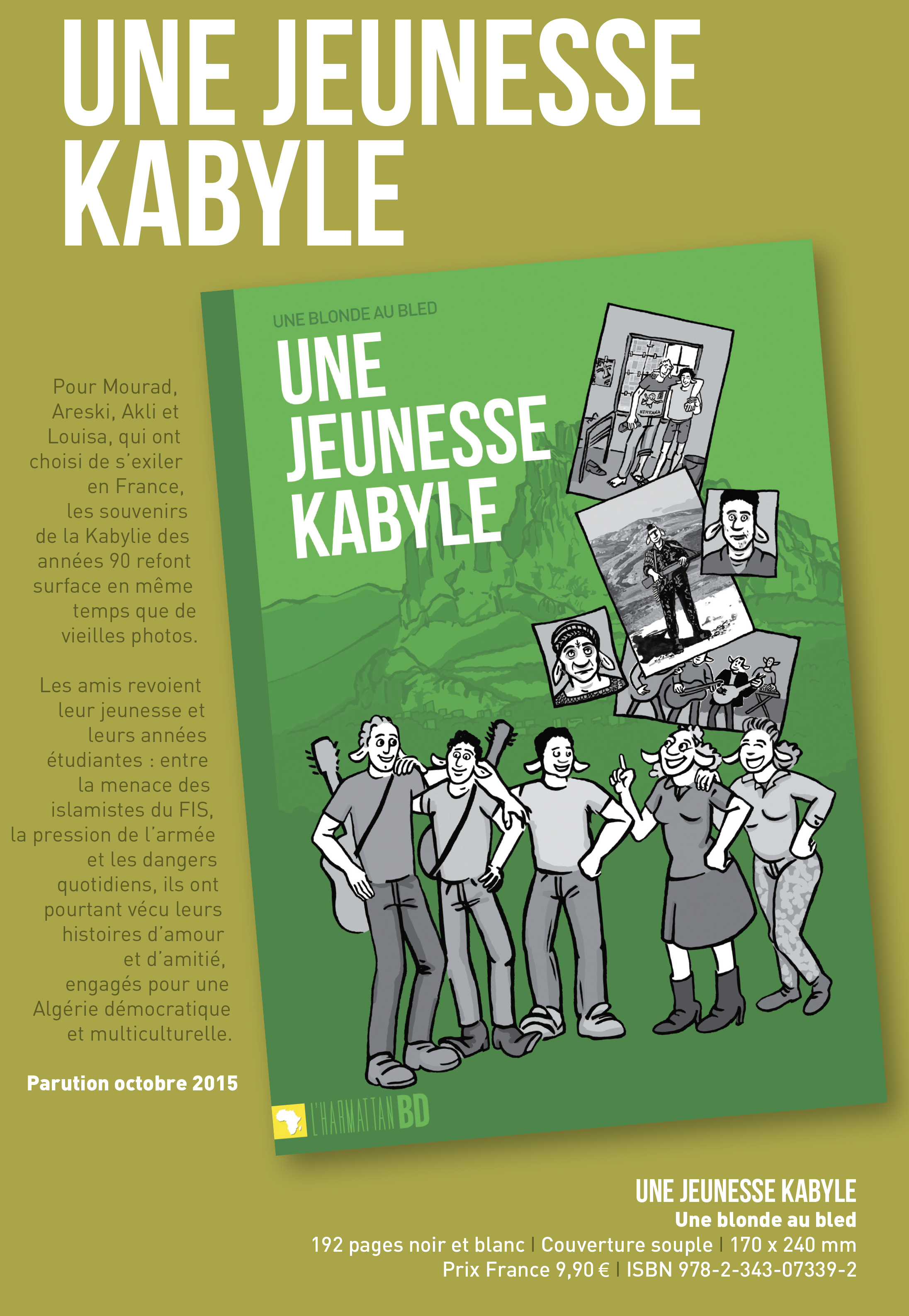 Bande dessinée « Une jeunesse kabyle »