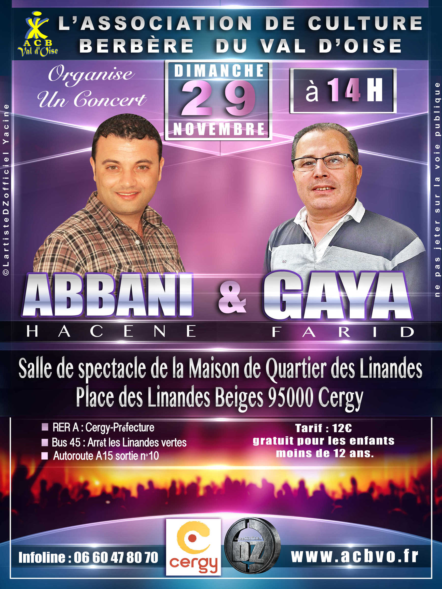 Concert Hacene ABBANI et Farid GAYA